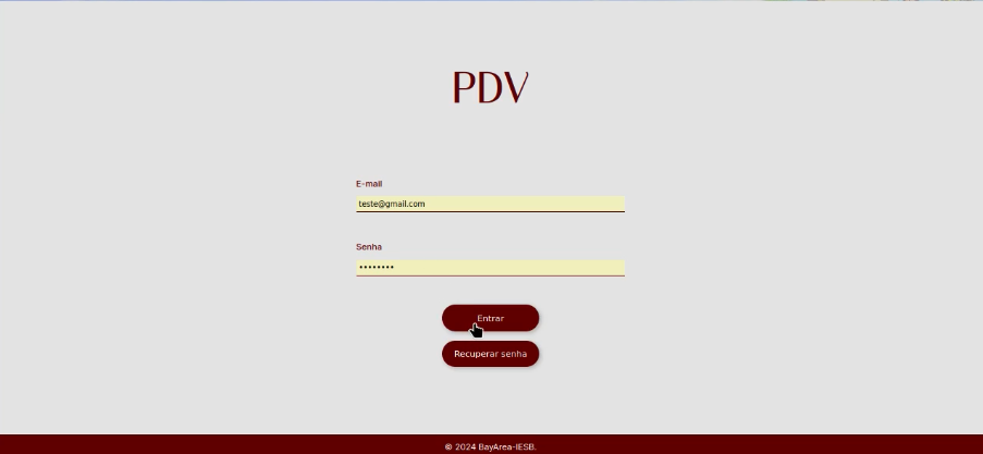 Plataforma PDV - IESB