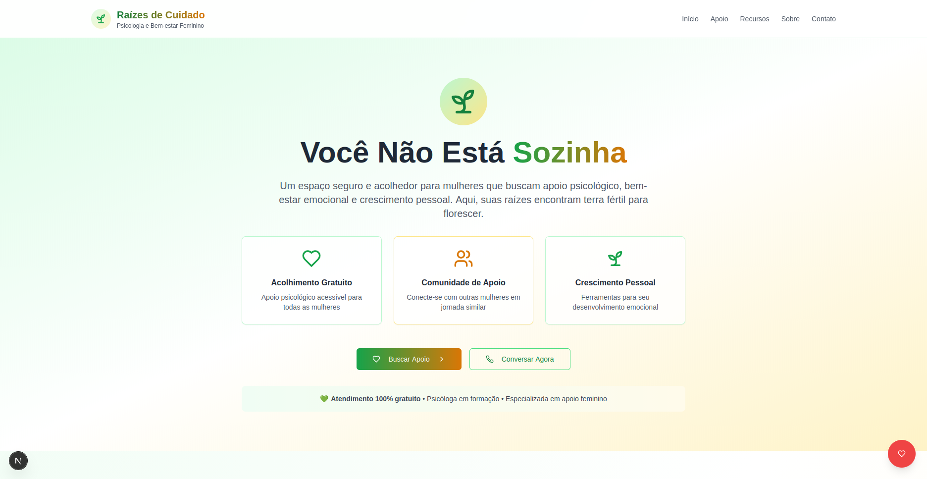 Raízes de Cuidado